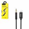 Hoco UPA13 Lightning Male Audio Connection Cable in 3.5mm Male Black 1m (OEM)